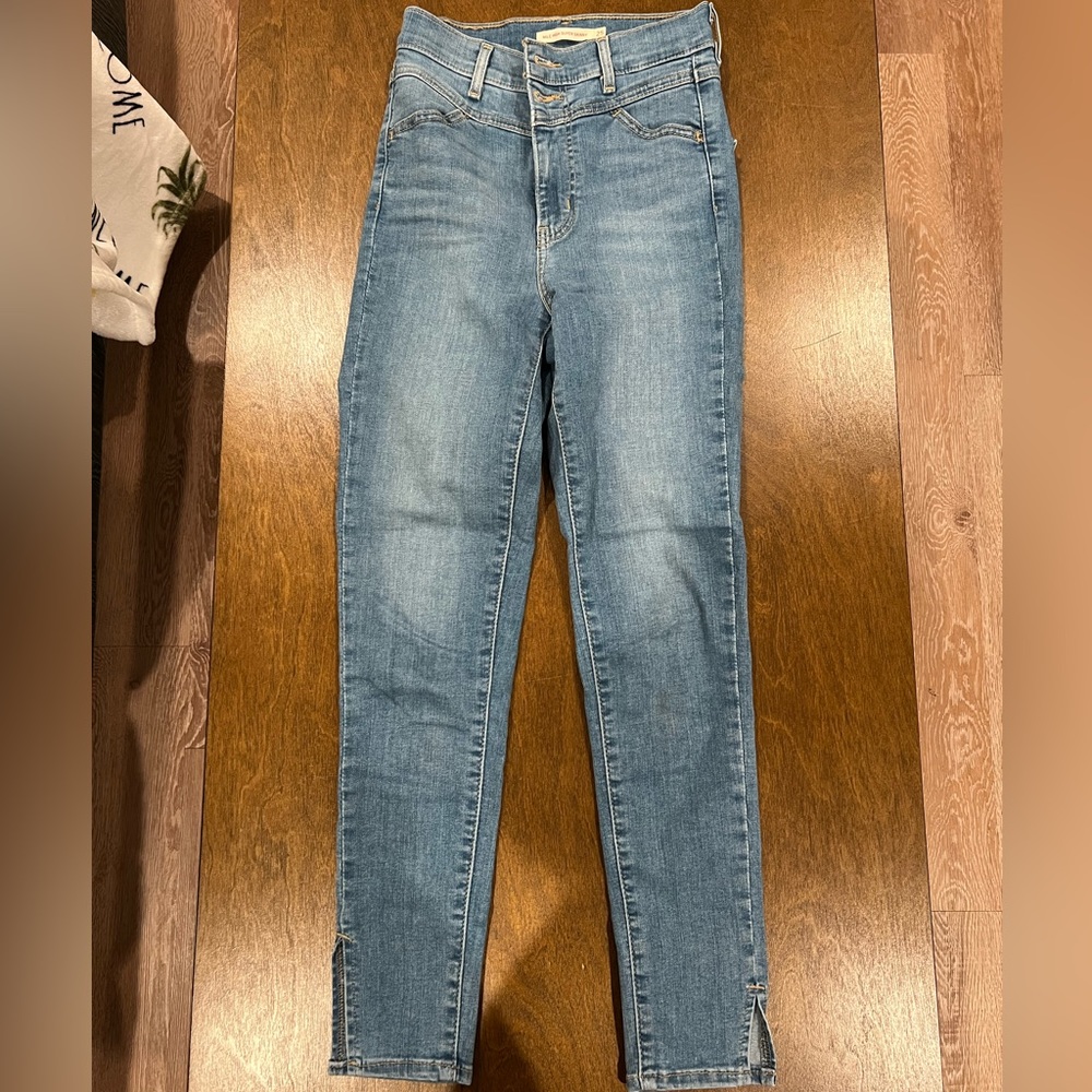 Levi Strauss | size 25 | mile high super skinny